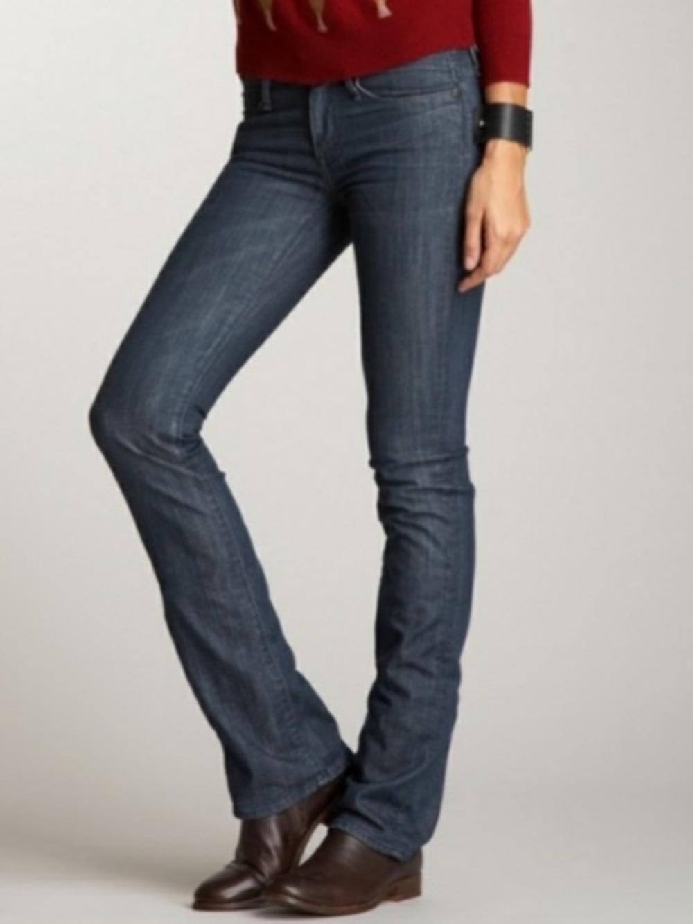 Earnest Sewn Dark Wash Blue Women's Jeans